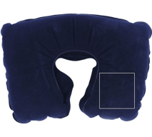 Oppustelig pude i pose